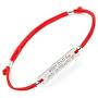 Best Dad and Husband Mens Bracelet - Adjustable 925 Sterling Silver Charm Handmade Wristband - Solomiya Jewelry Line