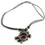 HZMAN Unisex Hawaiian Mother and Baby Turtles Resin Pendant - Adjustable Cord Surfer Necklace - Cool Surfer Hawaiian Beach Style Jewelry