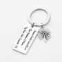 De&ai Congrats New Job Gift Coworker Retirement Jewelry, Goodbye Farewell Gift Going Away Keyring for Work Friends