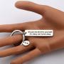 CENWA Semicolon Keychain Suicide Prevention Awareness Gift Always Be Kind to Yourself Its Okay Not to Be Okay Depression Awareness Inspirational Semi Colon Jewelry