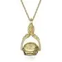 1928 Jewelry Rotating Trio Locket Necklace, 30'' 1928 Jewelry Rotating Trio Locket Necklace, 30''
