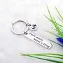 AKTAP Dont Worry About A Thing Keychain Three Little Birds Jewelry Encouragement Friendship Gifts