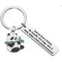 Gzrlyf Panda Keychain Panda Gifts for Panda Lovers Advice from a Panda Take it Slow Make a Little Panda-monium Gzrlyf Panda Keychain Panda Gifts for Panda Lovers Advice from a Panda Take it Slow Make a Little Panda-monium