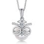 Graduation Gifts for Her Owl Necklace Made with Swarovski Pearls Graduation Gifts for High School College Graduates