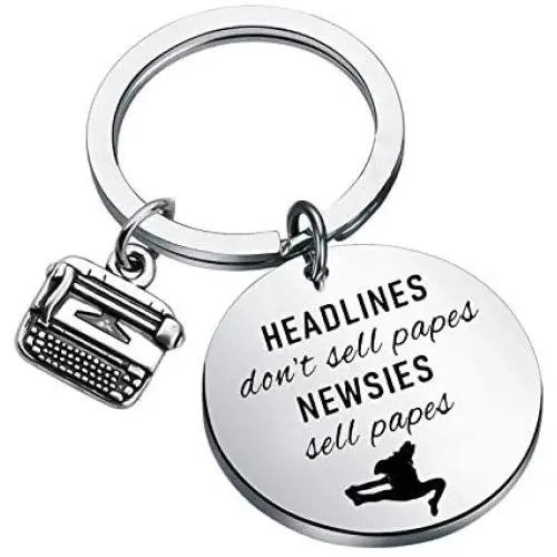 AKTAP Newsies Inspired Gift Musical Theatre Keychain Newsies Gift Headlines Dont Sell Papes Newsies Sell Papes AKTAP Newsies Inspired Gift Musical Theatre Keychain Newsies Gift Headlines Dont Sell Papes Newsies Sell Papes