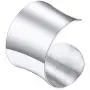 U7 Women Stainless Steel Wide Armband Bangle Statement Party Jewelry 30-60MM Wide Open Cuff Bracelet, Customize Engravable U7 Women Stainless Steel Wide Armband Bangle Statement Party Jewelry 30-60MM Wide Open Cuff Bracelet, Customize Engravable