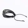 Giwotu Black Occult The Inverted Star Sign Pentagram Satanic Pentagram Star Symbols Glass Beaded Telescopic Bracelets Men Women Jewelry Giwotu Black Occult The Inverted Star Sign Pentagram Satanic Pentagram Star Symbols Glass Beaded Telescopic Bracelets Men Women Jewelry