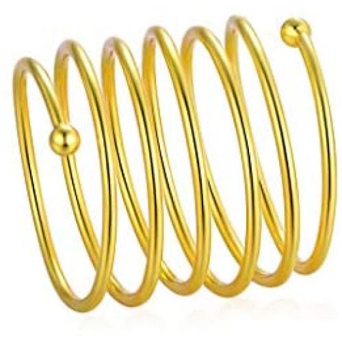 Silvora Sterling Silver Stackable Knuckle Ring, 5MM/10MM/15MM Toe Finger Open Band Ring for Women Men Girls Minimalist Jewelry Personalized Custom Rings Xmas Decorations(Send Gift Box)