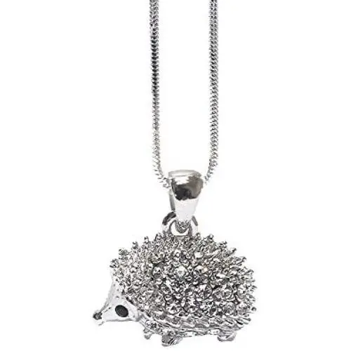 Lola Bella Gifts Crystal Hedgehog Fashion Necklace Lola Bella Gifts Crystal Hedgehog Fashion Necklace