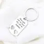 ENSIANTH Father Daughter Gift These Girls Stole My Heart They Call Me Daddy Keychain Set Heart Cut out Necklace for Daughter ENSIANTH Father Daughter Gift These Girls Stole My Heart They Call Me Daddy Keychain Set Heart Cut out Necklace for Daughter