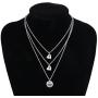 Zuo Bao Dandelion Mother Daughter Necklace Set Mother Daughter Jewelry Dandelion Necklace