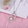 FREECO S925 Sterling Silver Lucky Elephant Love Heart Mother and Daughter Necklace for Women Girls FREECO S925 Sterling Silver Lucky Elephant Love Heart Mother and Daughter Necklace for Women Girls