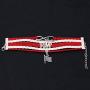HOLLP Trump 2020 Bracelets for President Trump Infinity Love Bracelet Keep America Great Trump Jewelry Republican Gift For Women Girl