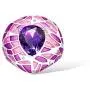 Santuzza Enamel Rings 925 Sterling Silver Purple Crystal Ring Shiny White Cubic Zirconia Fine Jewelry for Women Santuzza Enamel Rings 925 Sterling Silver Purple Crystal Ring Shiny White Cubic Zirconia Fine Jewelry for Women