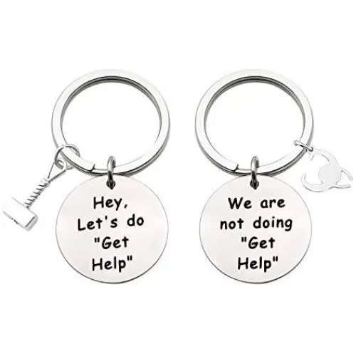 TIIMG Friendship Jewelry Gift for Friend Hey Let’s Do Get Help Gift for Friend TIIMG Friendship Jewelry Gift for Friend Hey Let’s Do Get Help Gift for Friend