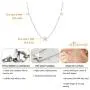 555Jewelry Stainless Steel Dainty Tri Star Necklace Pendant for Women & Girls 555Jewelry Stainless Steel Dainty Tri Star Necklace Pendant for Women & Girls