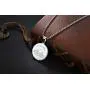 ALEXTINA Mens Stainless Steel Bible Verse Prayer Necklace Inspirational Coin Medal Pendant Christian Jewelry ALEXTINA Mens Stainless Steel Bible Verse Prayer Necklace Inspirational Coin Medal Pendant Christian Jewelry