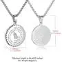 GelConnie Cross Necklace for Men Stainless Steel Necklace Bible Verse Pendant Jesus Christian Jewelry with 24'' Chain GelConnie Cross Necklace for Men Stainless Steel Necklace Bible Verse Pendant Jesus Christian Jewelry with 24'' Chain