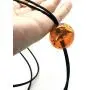 Old Natural Baltic Amber Pendant Light Shiny Cognac Colour 14g ±28 mm Size