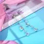 Sllaiss Crystal Long Dangle Stud Earrings for Women Fashion Drop Earrings Gifts for Girls, Made with Austria Crystal Sllaiss Crystal Long Dangle Stud Earrings for Women Fashion Drop Earrings Gifts for Girls, Made with Austria Crystal