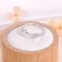 S925 Sterling Silver Faith Hope Love Ring for Women Girls Christian Jewelry Gifts