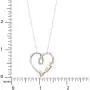 Hallmark Jewelry for Women, Sterling Silver Love You More Heart Pendant Necklace Hallmark Jewelry for Women, Sterling Silver Love You More Heart Pendant Necklace