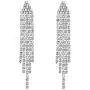 SELOVO Long Chandelier Tassel Dangle Earrings Party Jewelry Clear Austrian Crystal SELOVO Long Chandelier Tassel Dangle Earrings Party Jewelry Clear Austrian Crystal