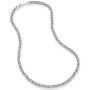 Miabella 925 Sterling Silver Italian Byzantine Chain Necklace for Women 16, 18, 20 Inch Handmade in Italy