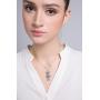 ZIOZIA Necklace Women Made with Swarovski Crystal Chain Love Heart Pendant Kids Jewelry for Girls Gifts for Girlfirend and Mom