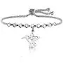 AKTAP Hummingbirds Bracelet Hummingbird Charm Adjustable Link Bracelet Hummingbird Gifts for Her AKTAP Hummingbirds Bracelet Hummingbird Charm Adjustable Link Bracelet Hummingbird Gifts for Her