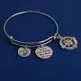 BAUNA Inspirational Bracelet Follow Your Dreams They Know The Way Dumbo Bracelet with Compass Charm Graduation Gifts for Her BAUNA Inspirational Bracelet Follow Your Dreams They Know The Way Dumbo Bracelet with Compass Charm Graduation Gifts for Her