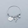 Funny Frog Gift Every Journey Starts with A Single Hop Bracelet Frog Lover Gift Travel Quote Jewelry(single hop BR)