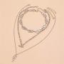 tenghong2021 Hip Hop Flame Choker Necklaces Streetwear Punk Style Flame Layered Pendant Necklace Cool Rock Clavicle Chain Necklace Jewelry Accessories for Hip Hop Male Female Lovers