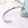Inspirational Bracelets for Women Gifts for Women Girls Motivational Birthday Cuff Bangle Friendship Personalized Jewelry Gift Inspirational Bracelets for Women Gifts for Women Girls Motivational Birthday Cuff Bangle Friendship Personalized Jewelry Gift