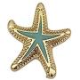 CAROMAY 7 PC Enamel Lapel Pins Set Summer Beach Cartoon Starfish Badge Corsage Collar Brooch Cute Shell Coconut Palm Wave
