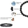 T.F.L Couples Bracelets Magnetic Attraction Black Matte Agate Volcanic Stone Bracelet Distance Matching Relationship Beads Bracelets for Women Men Boyfriend Girlfriend Lovers Him and Her Gifts T.F.L Couples Bracelets Magnetic Attraction Black Matte Agate Volcanic Stone Bracelet Distance Matching Relationship Beads Bracelets for Women Men Boyfriend Girlfriend Lovers Him and Her Gifts