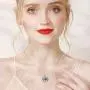 Samity Heart Necklace for Women I Love You to The Moon and Back Necklace Jewelry for Girls Wife Daughter Samity Heart Necklace for Women I Love You to The Moon and Back Necklace Jewelry for Girls Wife Daughter