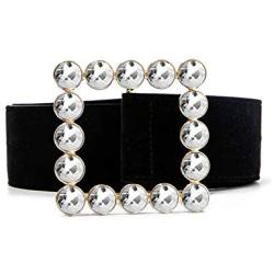 YAYOHU Fashion Designer Belts for Women with Statement Drop Earrings