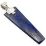 SilverStarJewel 925 Sterling Silver Cabochon Lapis Lazuli Pendant 1.9'' New Art SilverStarJewel 925 Sterling Silver Cabochon Lapis Lazuli Pendant 1.9'' New Art