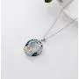 TOUPOP,Sister Gifts from Sister Sterling Silver Tree of Life Pendant Necklace with Blue Circle Crystal Jewelry Gifts for Sister Women Friend Girls Birthday Mothers Day TOUPOP,Sister Gifts from Sister Sterling Silver Tree of Life Pendant Necklace with Blue Circle Crystal Jewelry Gifts for Sister Women Friend Girls Birthday Mothers Day