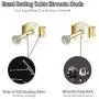 Sterling Silver Stud Earrings for Women Men Girls- 3 Pairs of Tiny Round Cubic Zirconia Earrings CZ Small Cartilage Tragus Earrings(2mm/3mm/4mm) Sterling Silver Stud Earrings for Women Men Girls- 3 Pairs of Tiny Round Cubic Zirconia Earrings CZ Small Cartilage Tragus Earrings(2mm/3mm/4mm)