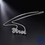 BBGreek - Zeta Phi Beta Sorority Paraphernalia - Crystal Necklace - Finer - Official Vendor