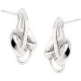 Silpada Tied Up Knotted Drop Earrings in Sterling Silver