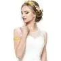 Thunaraz 10Pcs Goddess Costume Accessories Set Greek Roman Laurel Leaf Bracelet Golden Leaves Bridal Hair Crown Headband Pearl Leaf Earrings Hair Pins for Wedding Party Accessories Thunaraz 10Pcs Goddess Costume Accessories Set Greek Roman Laurel Leaf Bracelet Golden Leaves Bridal Hair Crown Headband Pearl Leaf Earrings Hair Pins for Wedding Party Accessories