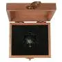 JINX The Witcher 3 Necklace with White Wolf Medallion + LED Eyes + Wooden Case