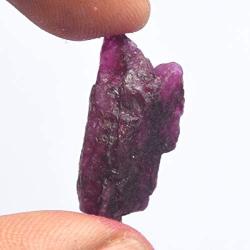 Rough Red Ruby Gemstone 13.00 Ct Natural Raw Rough Certified Red Ruby Stone