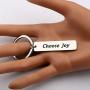 KUIYAI Choose Joy Bracelet for Women Inspirational Message Jewelry for Mother Daughter