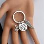 Gzrlyf Hummingbird Keychain Hummingbirds Appear When Angels are Near Hummingbird Memorial Gifts for Loss of Loved One