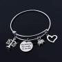 Eigso Scales of Justice Lawyer Gifts Bracelet Keychain She Believed She Could Law School Graduation Gift for Attorney Women New Lawyer Jewelry