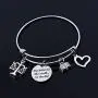Eigso Scales of Justice Lawyer Gifts Bracelet Keychain She Believed She Could Law School Graduation Gift for Attorney Women New Lawyer Jewelry